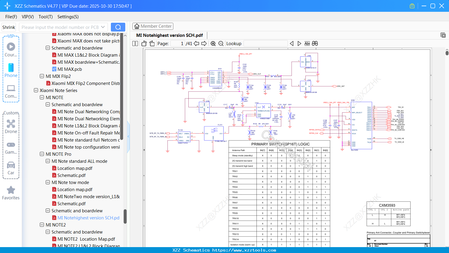 Xiaomi MI Notehighest Version SCH